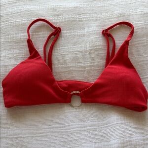 Zaful Red Bikini Top